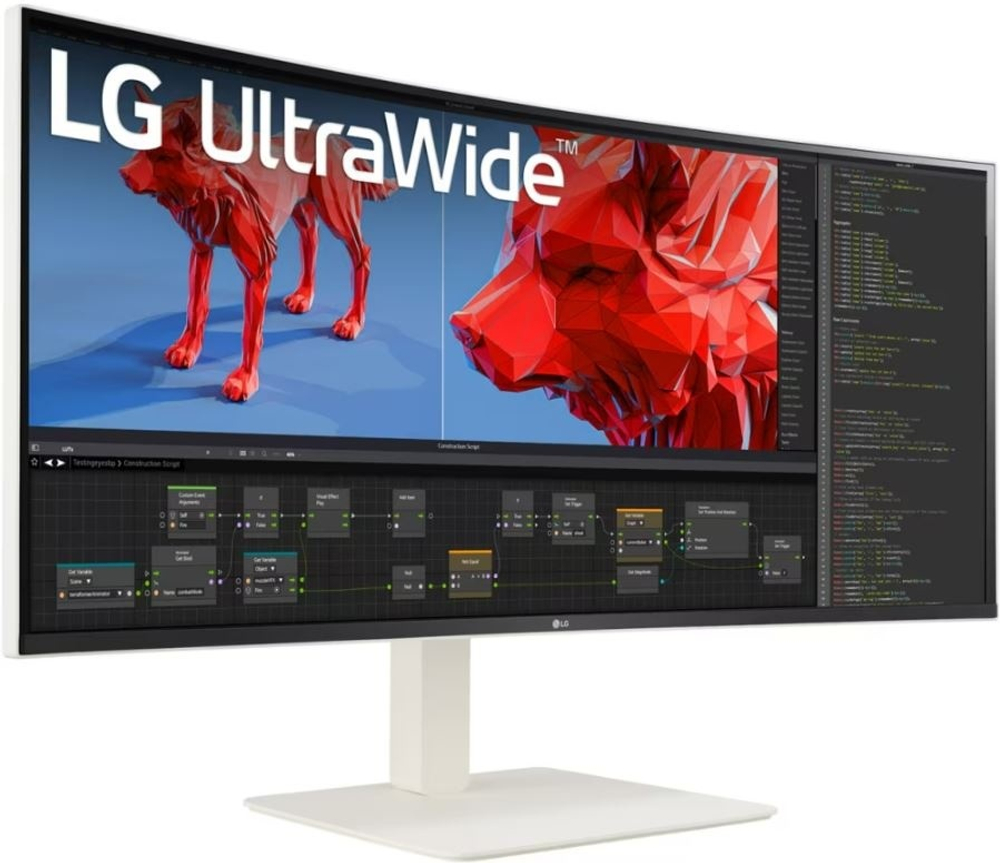 Монитор 38" LG 38WR85QC белый