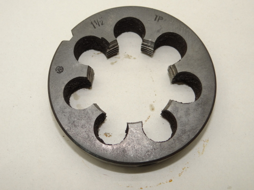 Плашка дюймовая 1 1/2" ТР  d=90мм