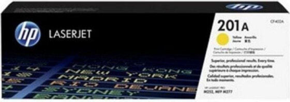 Картридж тонерный желтый 1 шт HP CF402A