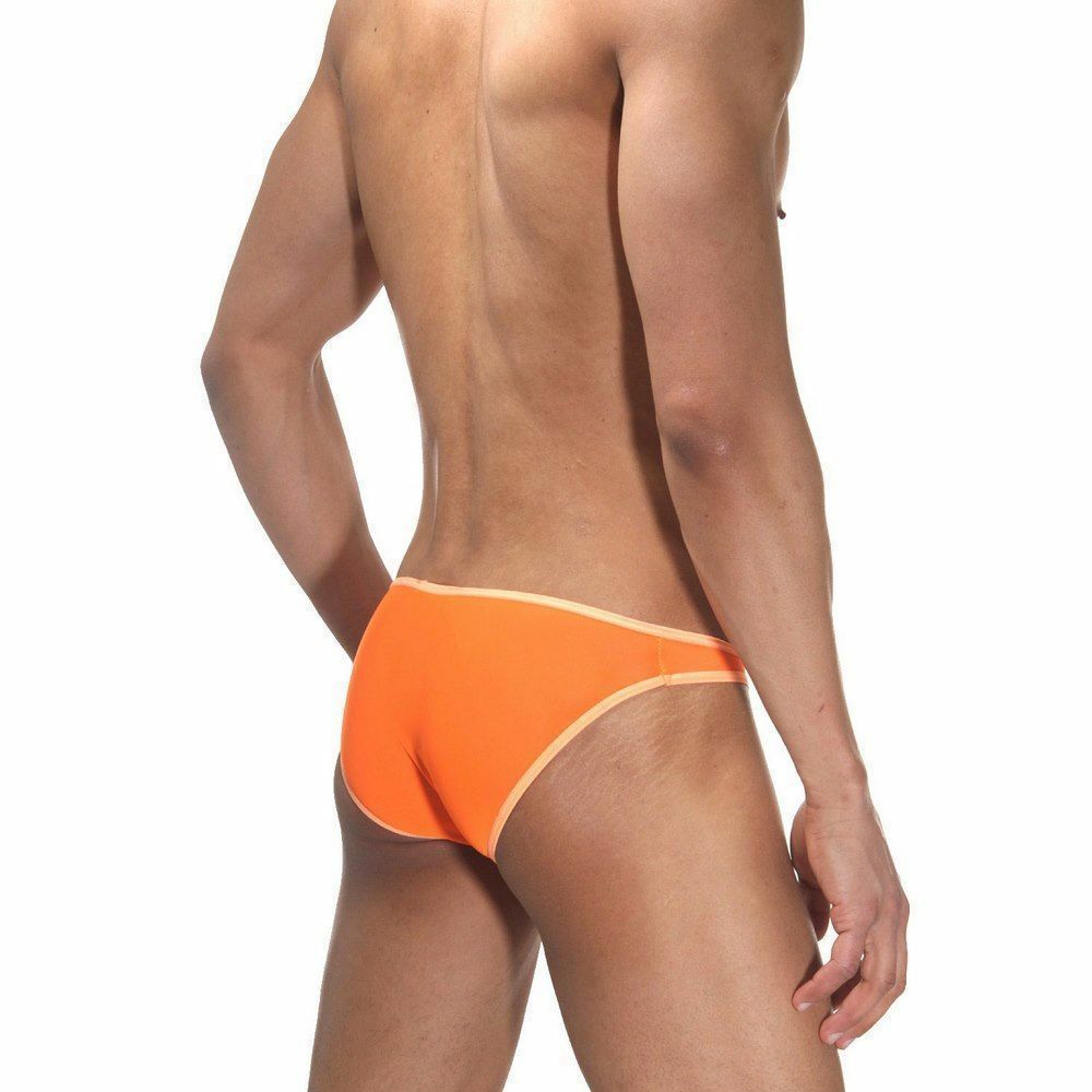 Мужские трусы слипы розово-оранжевые Cosmos Colors RS10OP