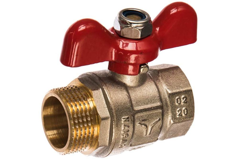 Кран шаровый 1" г/ш ручка