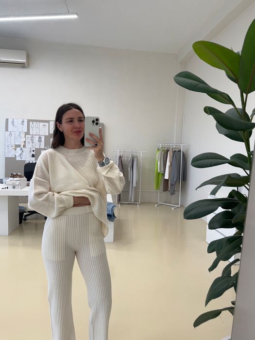 СВИТЕР АНИТ МОЛОЧНЫЙ