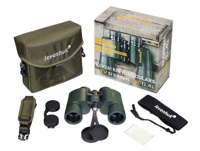 Бинокль Levenhuk New Sherman PRO 12x42
