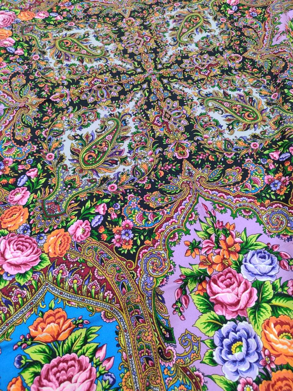 Павловопосадский платок Свет мой, зеркальце 1815-18