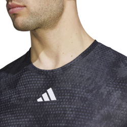 Мужское теннисное поло adidas Paris Freelift T-Shirt Men - Dark Grey, Black