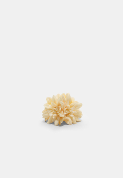 STRADIVARIUS Заколка для волос с цветком из ткани, желтый