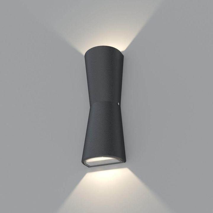 Уличный настенный светодиодный светильник Arlight LGD-Wall-Tub-J2B-12W Day White 022563