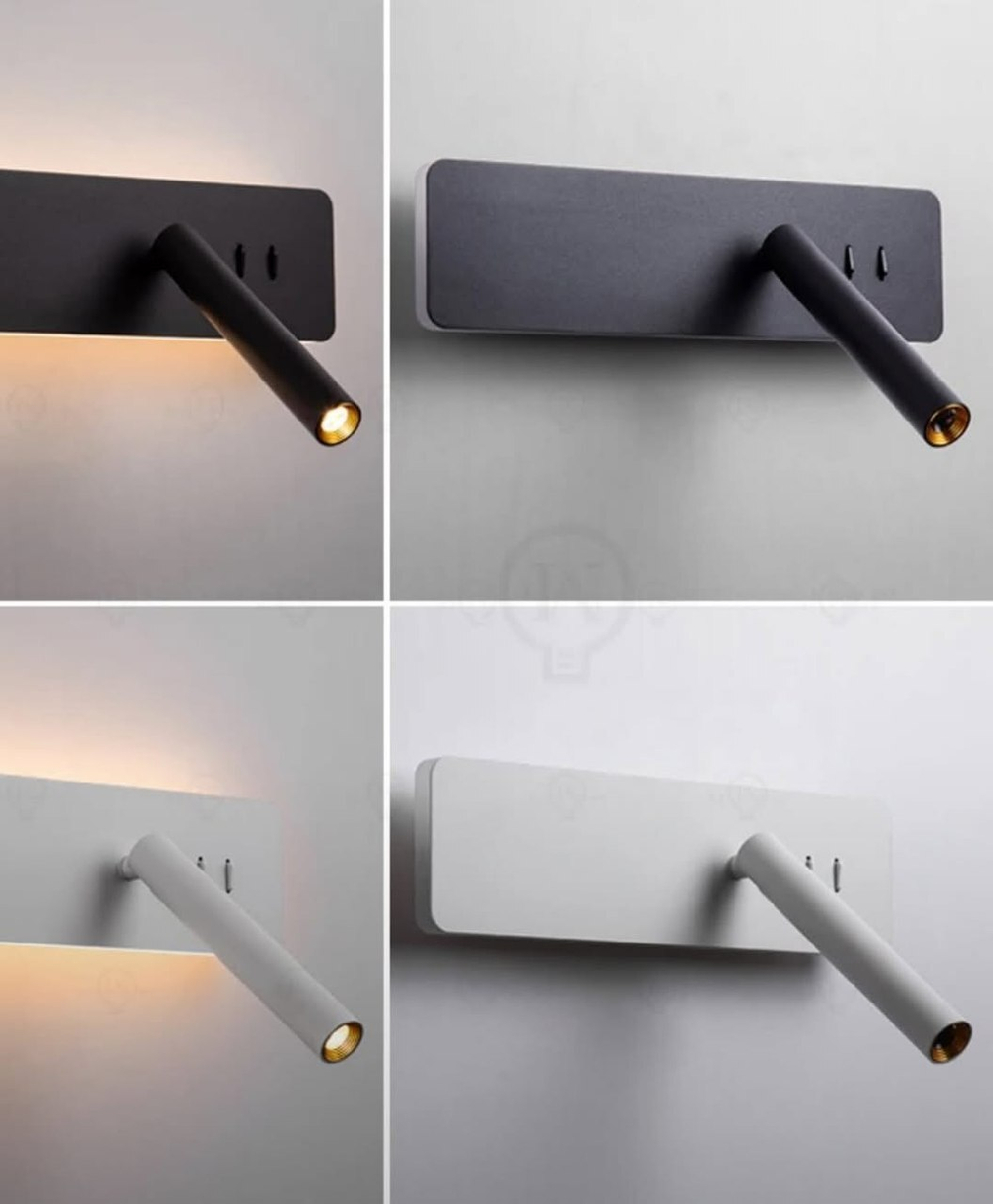 Современные бра-читалки в трёх вариантах