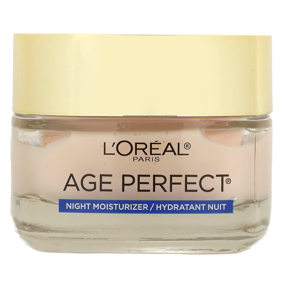 L'Oréal, Age Perfect Rosy Tone, охлаждающее ночное увлажняющее средство, 48 г (1,7 унции)