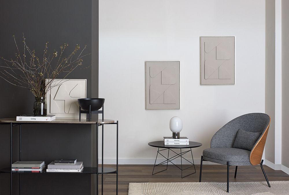 Панно декоративное с эффектом 3D Minimalism Triangle, 50х70 см