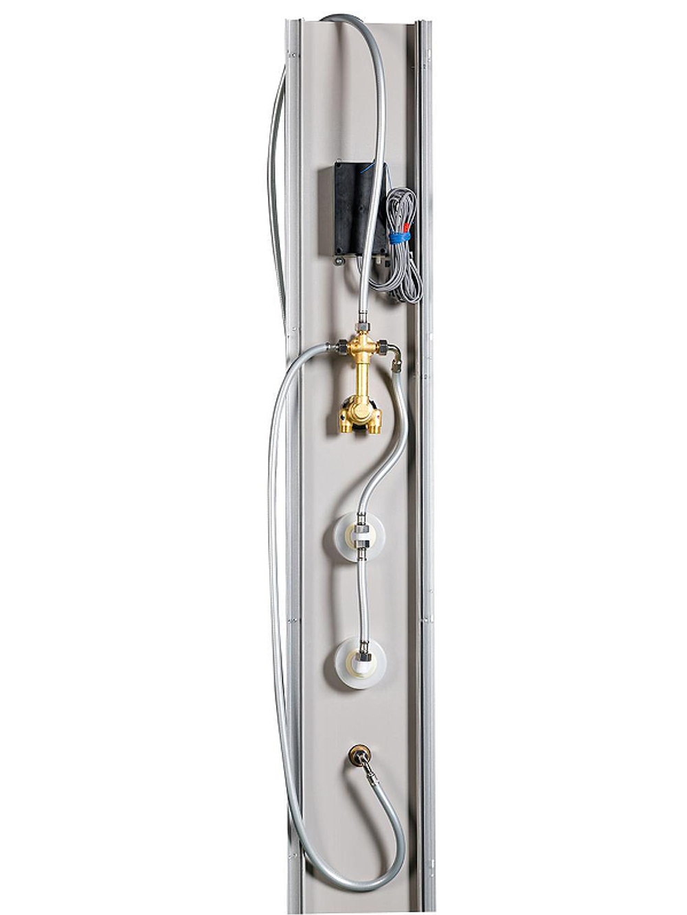 Душевая кабина WeltWasser (ВельтВассер) Werra XL 904, со средним поддоном, с электрикой и ГМ, 90x90x226