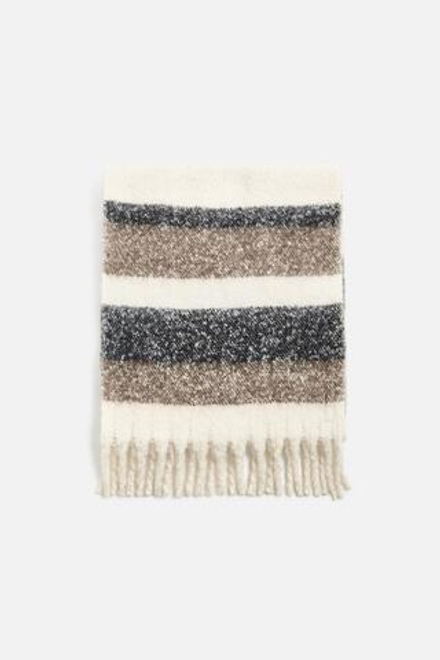 ZARA ШАРФ В ПОЛОСКУ, ПОЛОСКИ