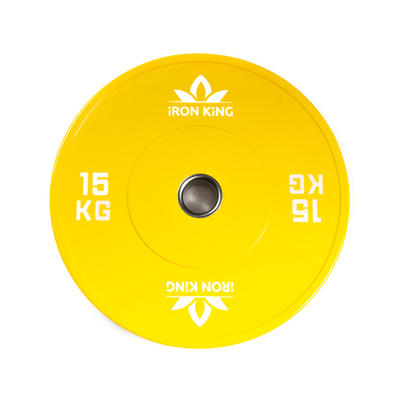 Диск бамперный 15 кг для функционального тренинга Стальная втулка