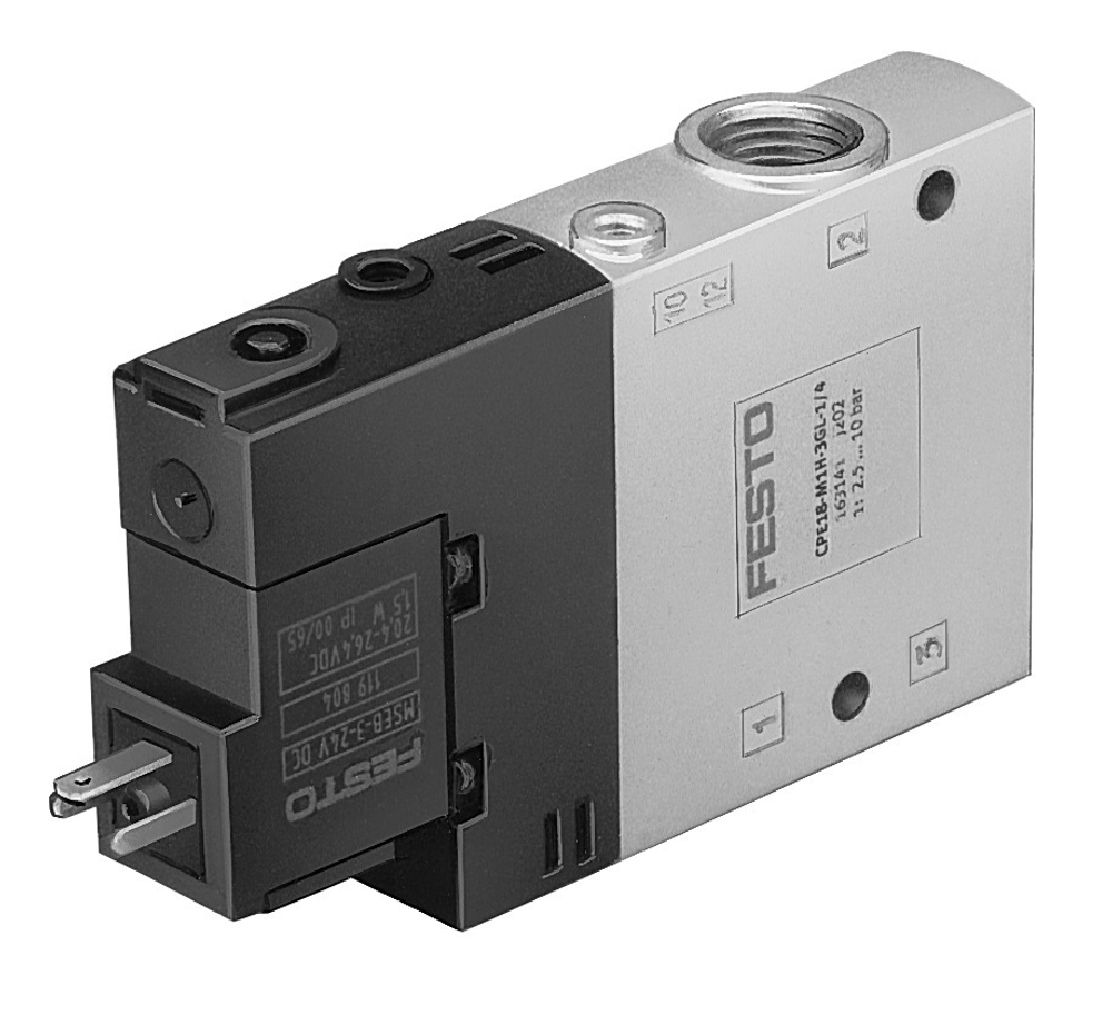 CPE18-M1H-3GLS-1/4 Распределитель FESTO, 3/2 NC, G1/4