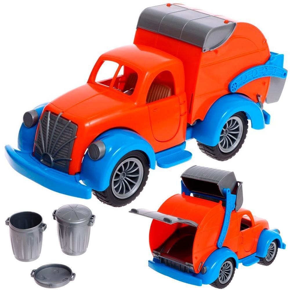 Машина "Ретро. Мусоровоз" в сетке (Лена)