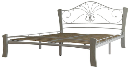 Кровать Форвард КМД 5-01 Фортуна 4 Лайт 140х200, Белый