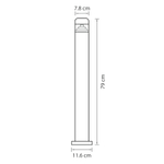 Ландшафтный светодиодный светильник Raggio Lightstar 376707