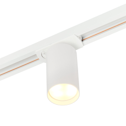 Трековый однофазный светильник 35W 220V однофазный MyFar Beam MT0120-GU10-W