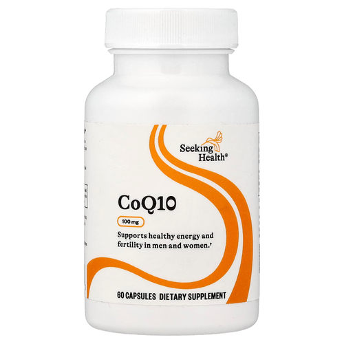 Seeking Health, коэнзимQ10, 100 мг, 60 капсул
