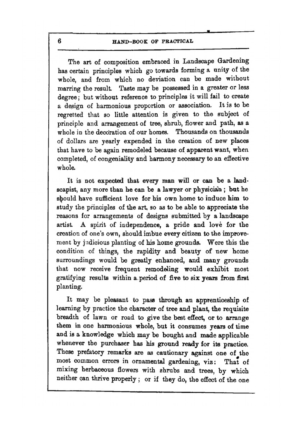 Hand book of practical landscape gardening | Elliott Franklin Reuben