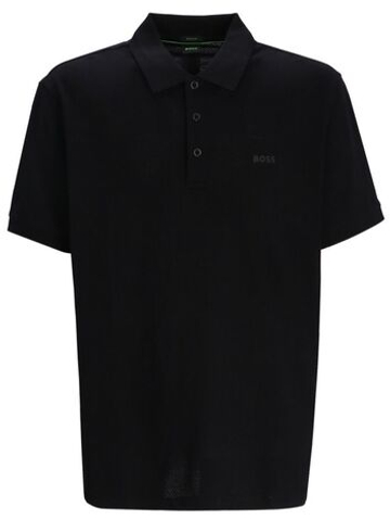 Мужское теннисное поло BOSS Patteo GOC Shirt - black
