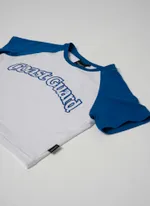 Топ-кроп "Coast Guard" Синий