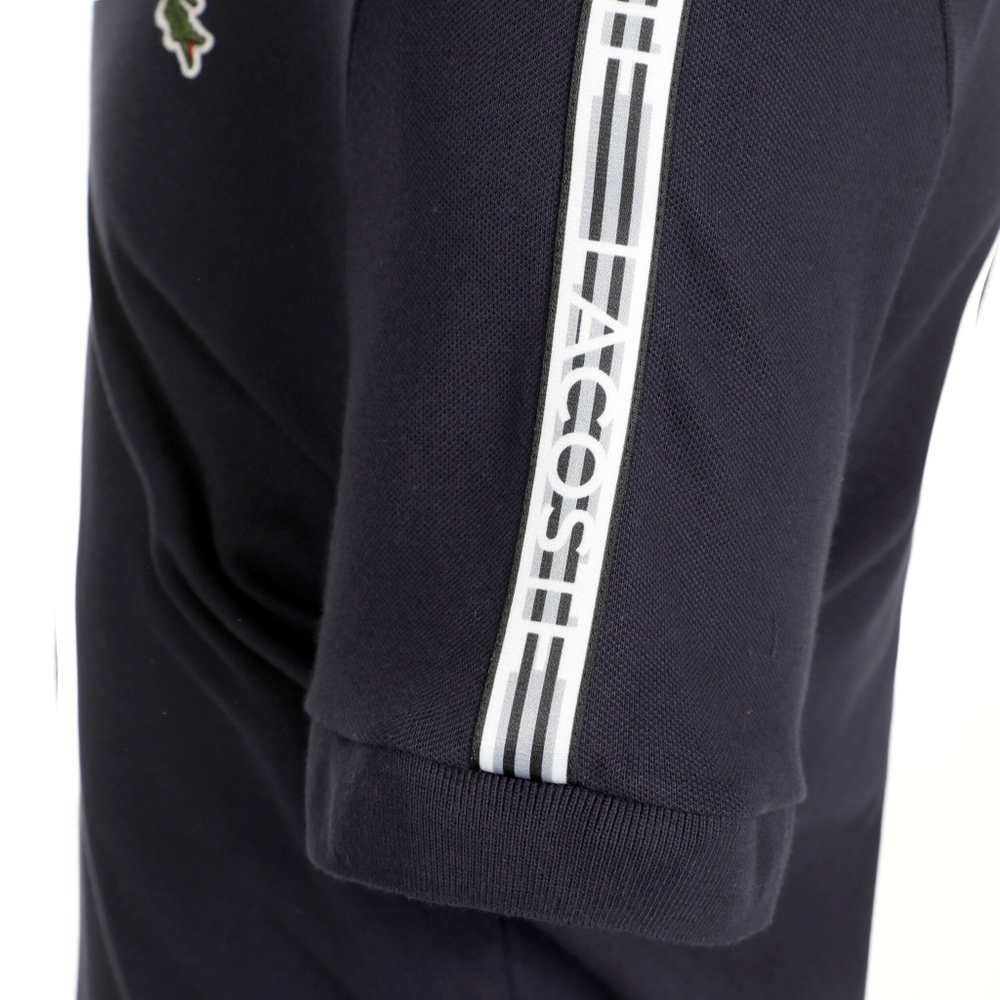 Мужское теннисное поло Lacoste Core Graphics Polo Men - Dark Blue