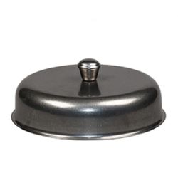 Баранчик клош (крышка для горячего) d 18 см h 4,5 см Vintage нерж. винтаж. покрытие P.L.