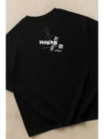 Футболка y2k оверсайз аниме берсерк панельки