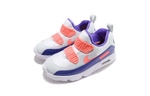 Baby Nike Air Max 90 "Lava Glow" color matching casual non-slip shock absorption low-top toddler shoes white blue powder