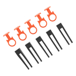 Комплект зажим + клин для системы выравнивания плитки СВП Кольцо, 50/50 шт. в ведре Сибртех 88112