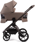 Детская коляска Peppy Monaco Thermo 3 в 1 с автокреслом Verona Black Mocco