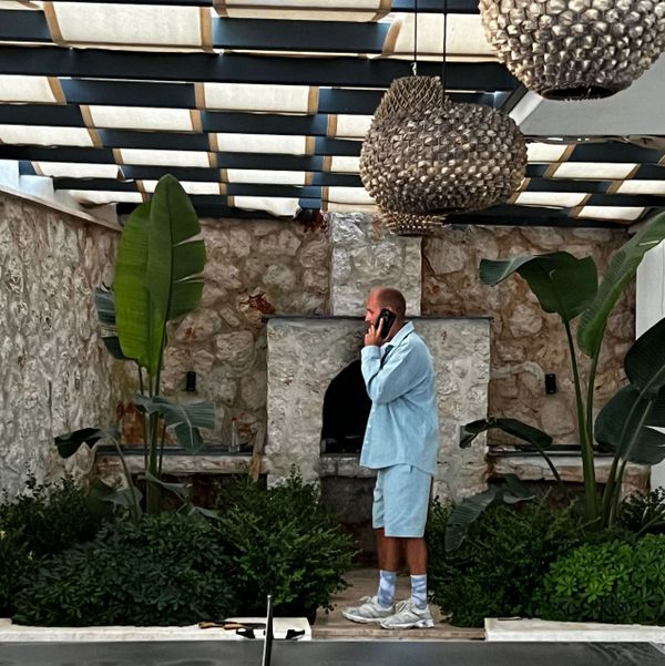 Рубашка #4 Джинсовая Голубая - фото 12