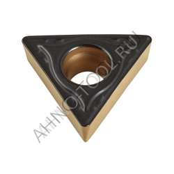 Пластина твердосплавная ISO TCMT090204-PMA ACP10E AHNO по стали, чистовая