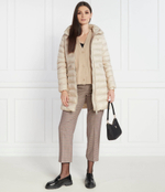 Пальто PADDED GLOBAL STRIPE Tommy Hilfiger - бежевый(WW0WW39221)