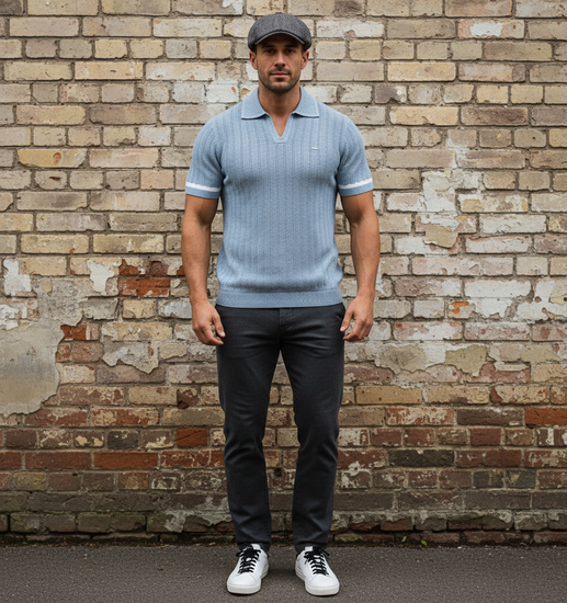 Футболка Поло из хлопка и льна MeleCL (Турция). Р-ры 46-52