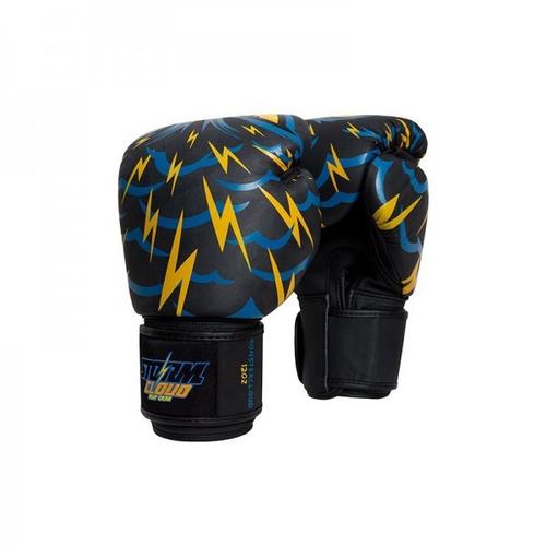 Перчатки Muay Thai Blizzard Monstercloud чёрные