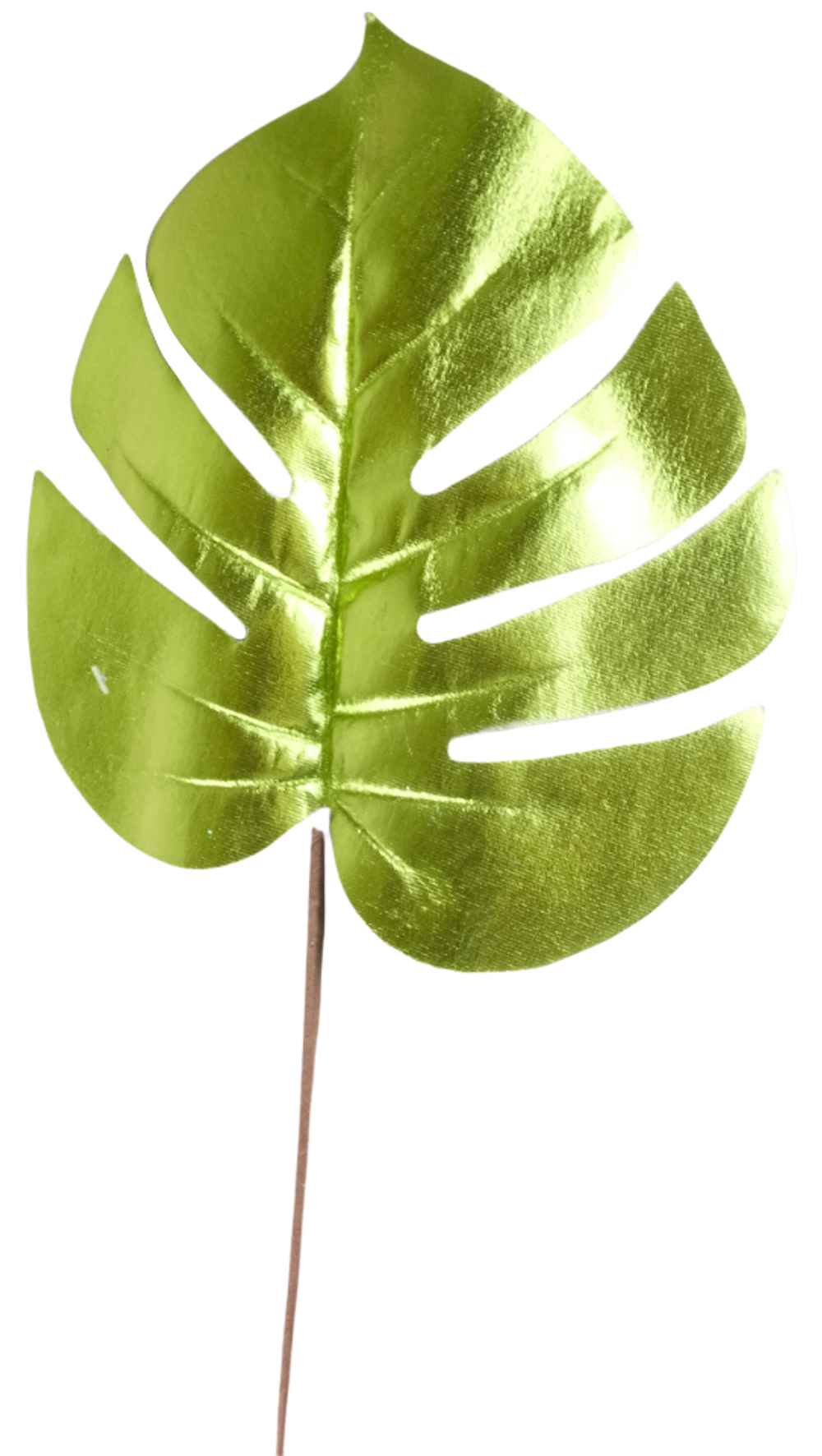 Ветка декоративная пальма 85см голубой SYCZB-3821139