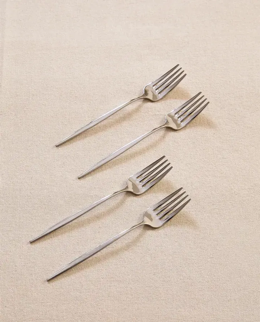 ZARA ВИЛКА ДЛЯ БРАНЧА С ТОНКОЙ РУЧКОЙ (НАБОР ИЗ 4 ШТ.)
