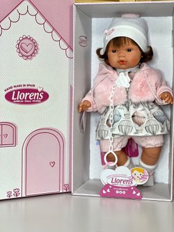 Кукла Llorens мягконабивная 38см Lola (38566)