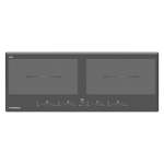Индукционная варочная панель с двумя Flex Zone и Booster MAUNFELD CVI904SFLDGR