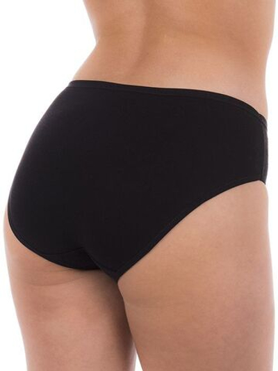 Трусики-слипы с перфорированной лицевой частью (Размер: XXL) (Цвет: черный)