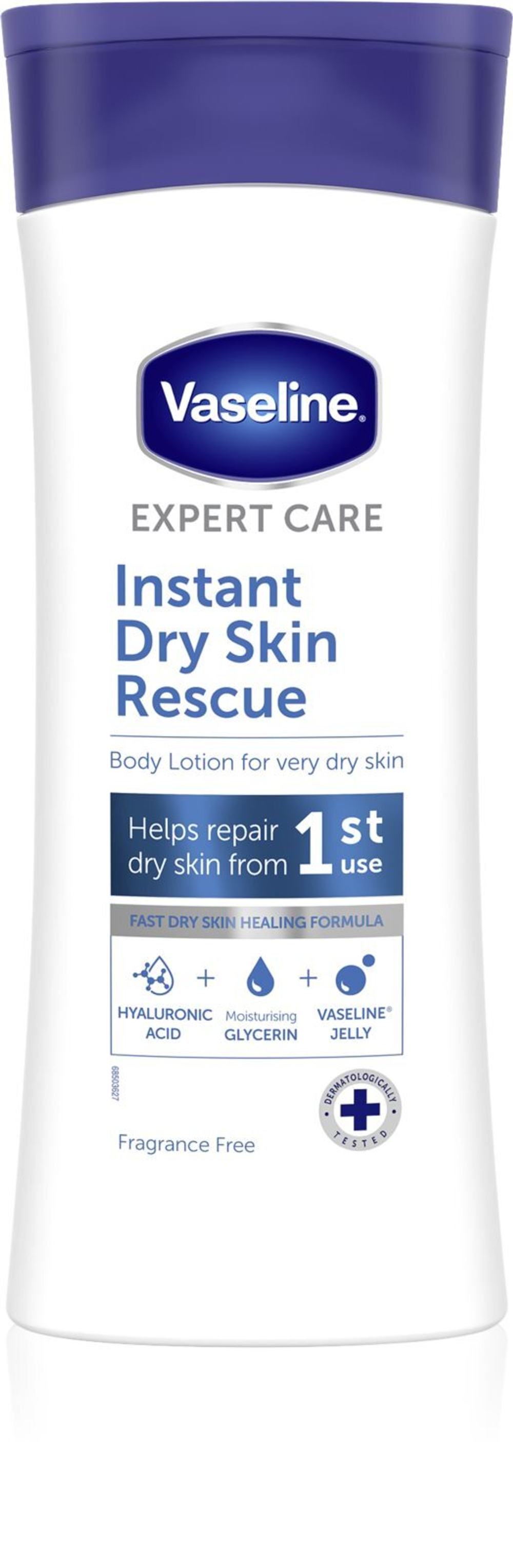 Vaseline Instant Dry Skin Rescue - лосьон для тела для очень сухой кожи /   400  ml  / GTIN 8720181101236