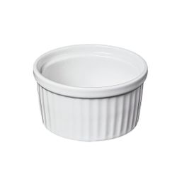 Соусник 80 мл d 7 см h4 см круглый Рамекин белый фарфор Fine Plus Noble [1]