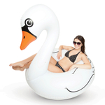Круг надувной white swan