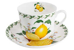Чашка с блюдцем Лимон в подарочной упаковке Maxwell & Williams