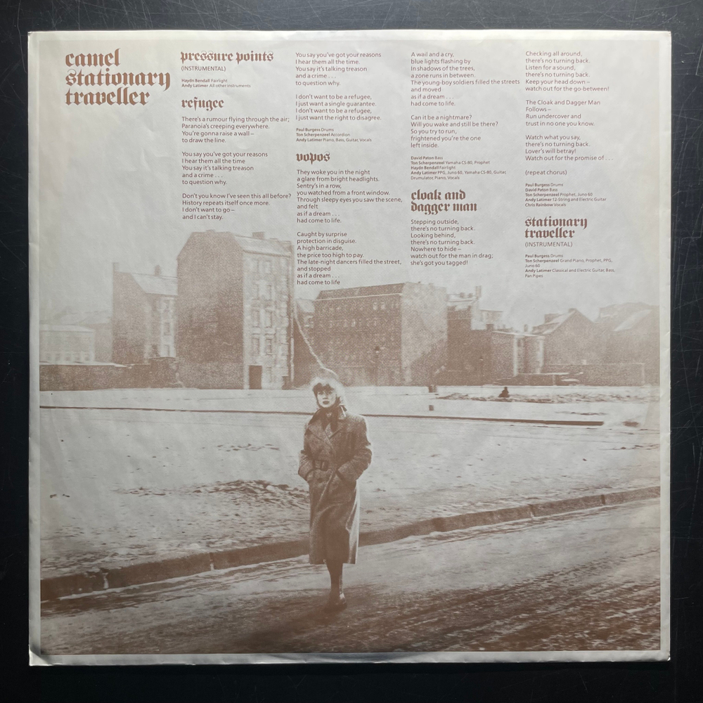 Camel ‎– Stationary Traveller (Германия 1984г.)