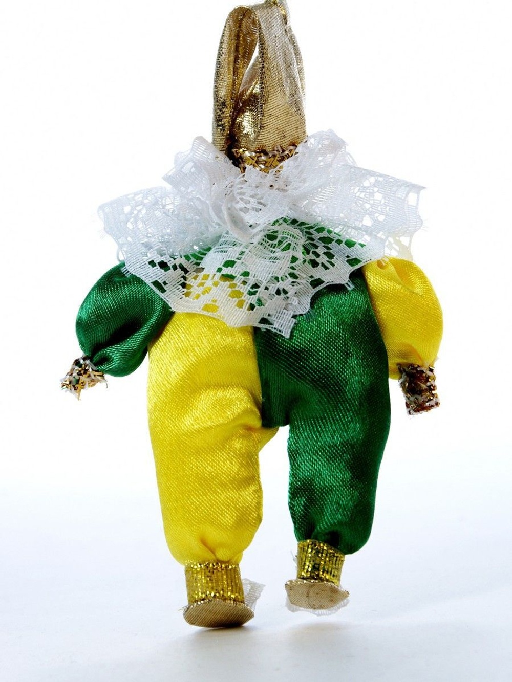 Кукла фарфоровая на елку Гномик