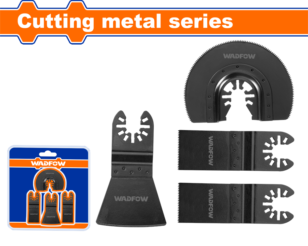 Набор насадок для многофункционального инструмента WADFOW WMA9402 4 шт.