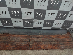 Накладка порога левого Kia Soul 2 (PS) 13-19 Б/У Оригинал 87753B2000